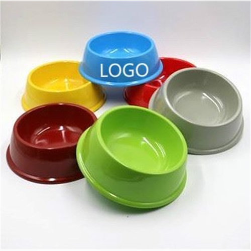 Dog Bowl Plastic Pet Feeding Food Water Dish Custom Logo