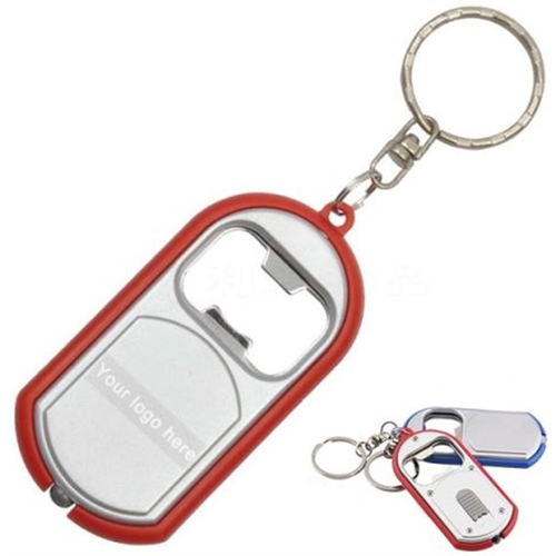 LED Light Keychain with Bottle Opener,RP1730,Red River Promos