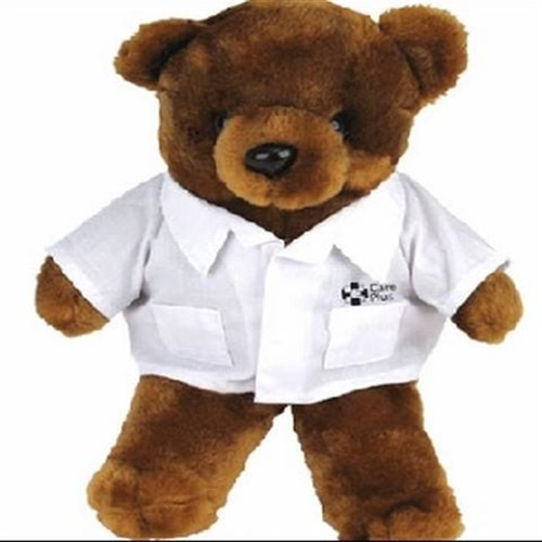 Laboratory Coat Teddy Bear,RP0044,Red River Promos
