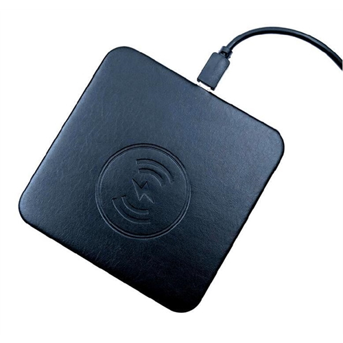 Leather Wireless Charger,RP2482,Red River Promos