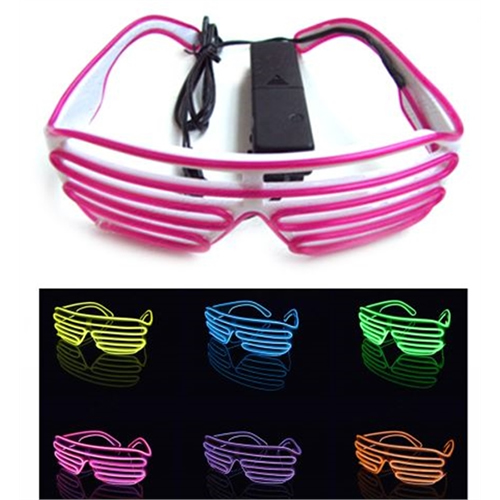 Luminous Fluorescent Window Shades Glasses,RP1651,Red River Promos