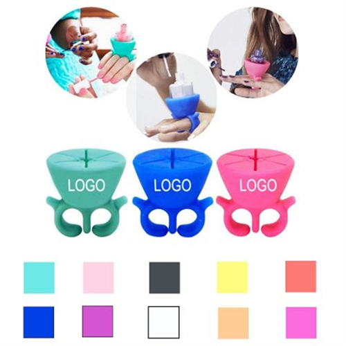 Silicone Nail Polish Holder,RP2028,Red River Promos
