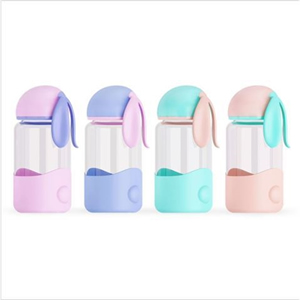 12 Oz Cute Rabbit Glass Cups