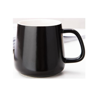 12oz. Black Ceramic Coffee Cup