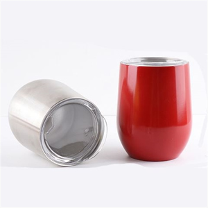 12oz Egg-shaped Stainless Steel Thermos Mug