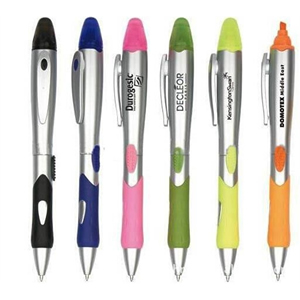 2-in-1 Highlighter and Ballpoint Pen