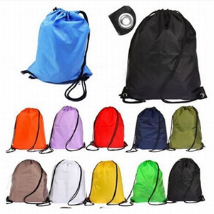 210D Nylon drawstring backpack