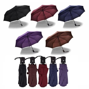 3-section Auto Open Folding Umbrella