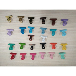 30mm Multi-Color Painted Round Metal Grip Clips