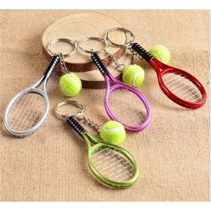 3D Tennis Key Ring