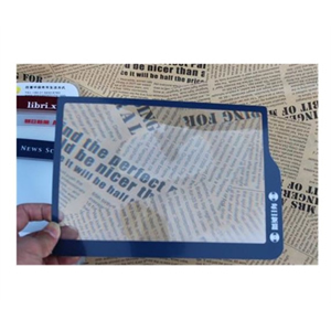 3X Magnification News Magnifier Magnifying Sheet