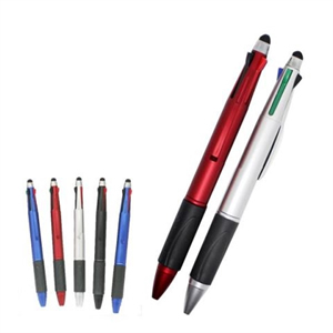 4 Ink Colors Orbitor Lacquered Ballpoint Pen-Touch Stylus