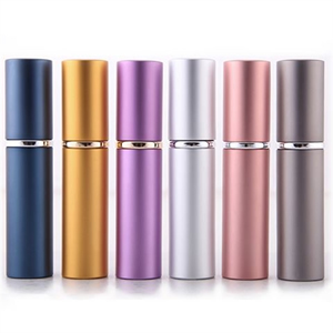 5ml metal Mini Travel Atomizer Refillable Perfume Spray case