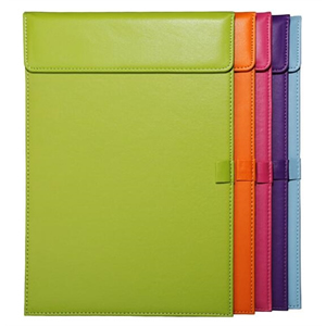 A4 Size PU Leather Clipboard with Pen Slot