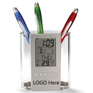 ABS Multifunctional Calendar Pen Container