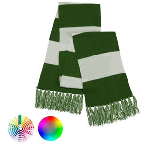 Acrylic Knit Scarf With Hand Made Tassel