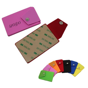 Adhesive Phone Button Wallets