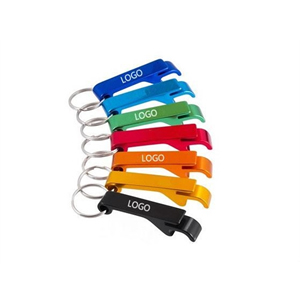 Aluminum Bottle Opener Keychain