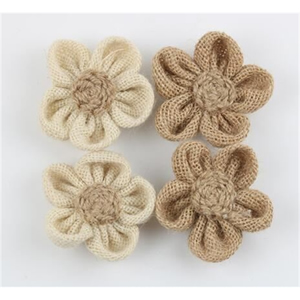 Burlap Flower