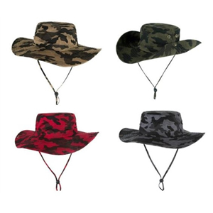 Camo Bucket Fisher Hat