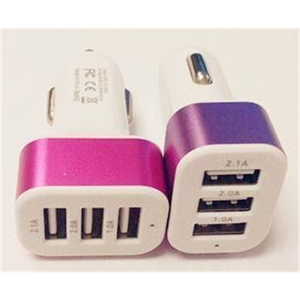 Car Charger with 3 USB Ports