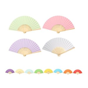 Chinese Paper Bamboo Fan