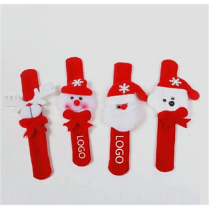 Christmas Slap Bracelet Custom Logo