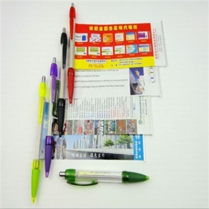 Classic rubber grip banner pens