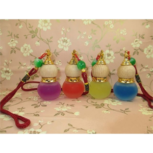 Colorful 12ml Gourd Shape Perfume Bottle - Polymer Clay