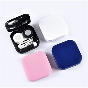 Contact Lens Case With Mirror