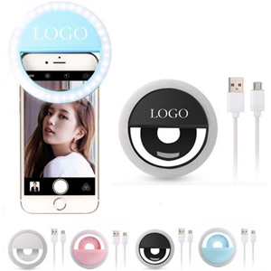 Custom 36 LED Rechargeable Selfie Ring Light For Smart Phone