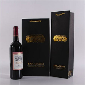 Custom Luxury Paper Vino Bag,Paper Wine Bag
