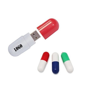 Custom Pill Shape USB Flash Drive 2G Memory