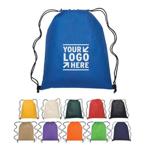 Customized Multi-color Non-woven Drawstring Backpack