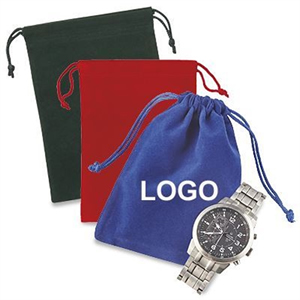 Drawstring Velvet Pouch