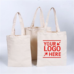 Durable Canvas Plain Tote Bag