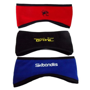 Embroidered Polar Fleece Headband