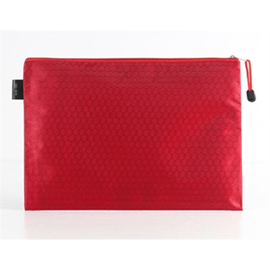 Fabric Document Folder Hand Bag with Zipper