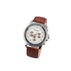 Fashion Luxury Quartz Leather Band  Unisex Sport Wristwatch