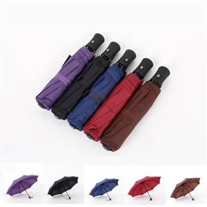 Fashion Men Three Folding Automatic Umbrella