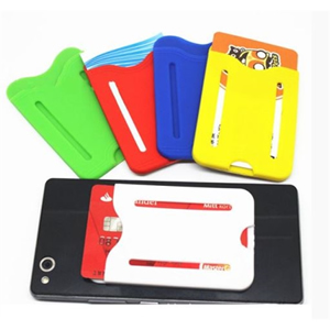 Finger Grip Silicone Phone Wallet