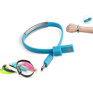 Flat Bracelet Charging Data Cable