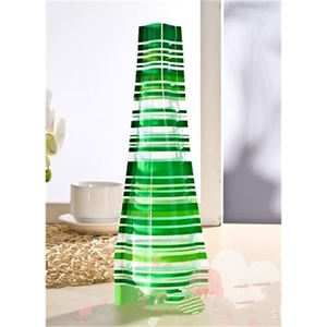 Foldover vase PET vase