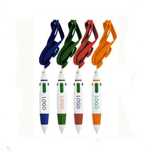 Four-color Pen/Neck Strap