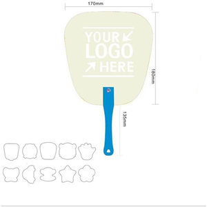 Full Color Imprint Plastic Handheld Fan
