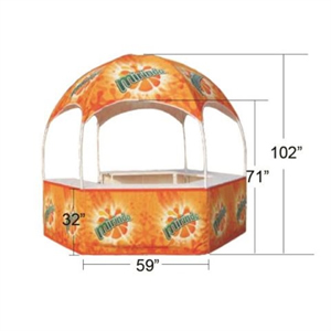 Gazebo w/ Digital Print (9' x10')