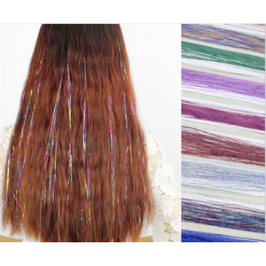 Glitter Hair Extensions Party Favors
