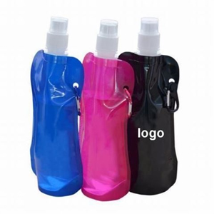 Gourd Shape Foldable Collapsible Water Bottle 16 Oz