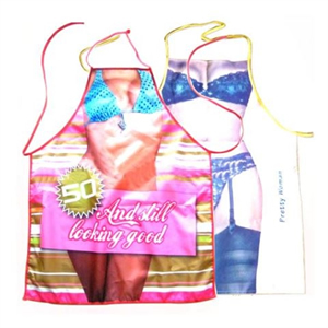 Heat Transfer Fashion Kitchen Aprons