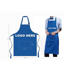 High Quality Polyester Apron with Two Pockets